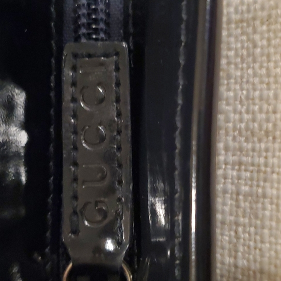 Gucci vintage blue cosmetic bag - Picture 2 of 8